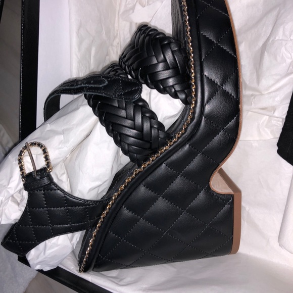 Chanel Leather Wedges - Women's 7.5